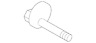 W716622-s439 -w716622-s439 Ford Lincoln Genuine Lower Control Arm Adjust Bolt