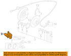 8e0615423 00-01 A4 Rear-caliper Audi Oem