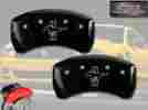 10010rmbpbk Mgp Caliper Covers 2005-2014 Ford Mustang Gt Rear Black Brake Disc Bar Pony