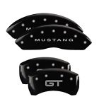 10197smg2bk Mgp Ford Caliper Covers Black Logotype Set Of 889873021066