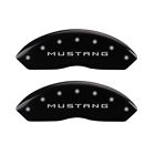 10198smgtbk Mgp Caliper Covers Engraved Front Mustang Rear Gt 889873021370