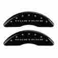 10200s2mgbk Mgp Caliper Covers Front Rear Covers-gloss Black Ford Mustang Gt 889873023961