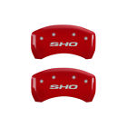 10222sshord Mgp Caliper Covers Engraved Front Rear Sho Red 889873026320
