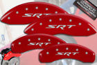 12088ssrtrd Mgp Caliper Covers Dodge Challenger Srt Front Rear Red Brake