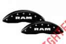 12124srmhbk Gloss Caliper Covers Mgp Ram Ramhead Engraving Black