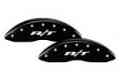 12192srt1bk Black Mgp Engraving Gloss Caliper Rtcovers