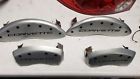 13007 Mgp Caliper Covers Corvette Brake Silver Nice Used Set