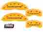 13008scv6yl Mgp Caliper Covers 2005-2013 Chevrolet Corvette Yellow Front Rear