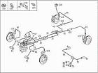 140-421-03-12 Mercedes Genuine Brake Disc Mb Part
