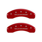 14005ssilrd Mgp Caliper Cover Silverado Covers Red 889873010480