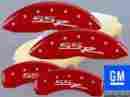 14031sssrrd Mgp Caliper Covers 2003-2006 Chevy Ssr Front Rear Red Brake Disc 4pc Set