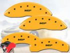 14048smgpyl Mgp Caliper Covers Chevy Avalanche Front Rear Yellow Brake Disc