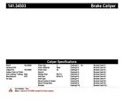 141.34503 Centric Parts Disc Brake