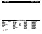 141.35005 Centric Parts Disc Brake