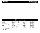 19-b6191a 141.39067 Centric Parts Disc Brake