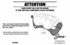 1405-287323 141.45073 Centric Parts Disc Brake Caliper Front Right Reman 805890119463