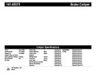 141.45575 Centric Parts Disc Brake Caliper Rear Right Fits 2014 Mazda 3