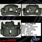 Crb122462 141.47019 Centric Parts Premium Semi-loaded Caliper Fits 1990-1996 Subaru Legacy Part 18r884 Rc10097 077-0898s 01312r