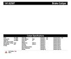 Crb140297 141.62587 Centric Parts Disc Brake