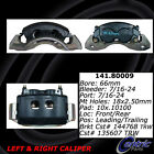 141.80009 Centric Parts Brake Caliper Front