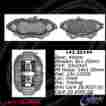142.35144 Centric Parts Disc Brake Caliper-posi-quiet Loaded Caliper-preferred Front Left Fits S550 22s02805l