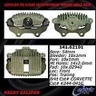 142.62101 Centric Parts Front Right Rebuilt Brake Caliper With Pad
