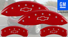 14218sbowrd Mgp Caliper Covers Chevy Equinox Front Rear Red Brake Disc