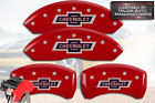 14247sbanrd Mgp Caliper Covers Chevrolet Equinox Front Rear Red Brake Disc