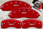 16228smgprd Mgp Caliper Covers Toyota Front Rear Red Brake Disc Set
