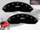 16232fmgpbk Mgp Caliper Covers 2009-2016 Toyota Corolla Front Black Brake Disc Rear Drum