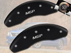 17213fmgpmb Mgp Caliper Covers 2014-2015 Versa Note Front Matte Black Engraved Brake Disc