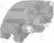 00082617694636 18-b4650 18b4650 Cardone Remanufactured Reman A-1 Friction Choice Caliper W Bracket