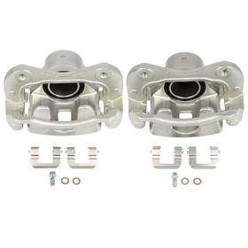 12604891 1autopowerstore Front Brake Calipers With Bracket Pair For 2005-2010 Kia Sportage Hyundai Tucson