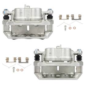 12606809 1autopowerstore Front Left Right Brake Calipers With Bracket Pair For 2009-2015 Honda Pilot 3.5l