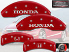 20076shohrd Mgp Caliper Covers 2003-2011 Honda Element Front Rear Red Brake Disc H