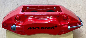 11c049cpr4 2016 Mclaren 570s Right Rear Carbon Ceramic Brembo Brake Caliper Red New
