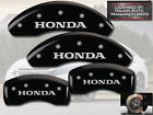 20197shonbk Mgp Caliper Covers 2006-2015 Honda Civic Ex Si Front Rear Black Brake Disc