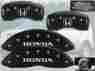 20213shohmb Mgp Caliper Covers 2009-2016 Honda Pilot Front Rear Matte Blk Brake Disc H
