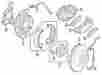20909269 Gm Chevrolet Gmc Genuine 2011-2016 Caliper
