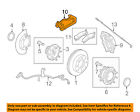 20955462 Gm Oem Brake-front-disc Caliper