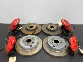 6247 2151 2017 Subaru Brz Frs 86 Oem Performance Brembo Brake Caliper Rotor Set Used