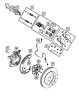 68453092ab 2500 3500 Mopar Ram Genuine Disc Brake Caliper Assembly Right