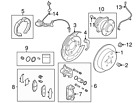 26697ag000 Subaru Genuine Caliper Seal Kit