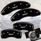28163smgpbk Mgp Caliper Covers 2011-2012 Sonata Non Turbo Front Rear Black Brake Disc