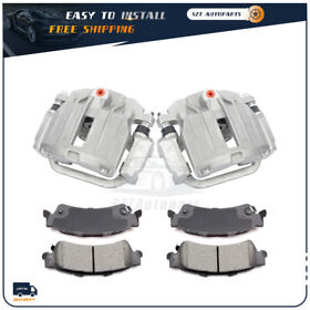 Szt83014201c 2pcs Brake Rear Calipers And 4pcs Ceramic Pads For 00-2004 Ford F-350 Super Duty