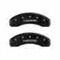 32021smopmb Mgp Caliper Cover 4-pk Mopar Logo Powder Coated Matte Black Aluminum