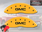 34012fgmcyl Mgp Caliper Covers Gmc Yukon Front Yellow Engraved Brake Disc