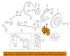 34119804728 Mini Oem Cooper Countryman Front Caliper