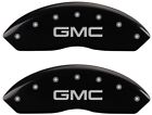 34209sgmcbk Mgp Gmc Canyon Gloss Black Caliper Covers Engraving 889873027426