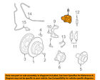 34216776789 Bmw Oem 07-16 X5 Rear-brake Disc
